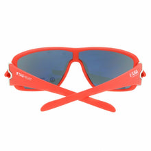 Load image into Gallery viewer, TAG Heuer 9201-107 Team USA Racer Red Shield Grey Lens Wrap Sunglasses