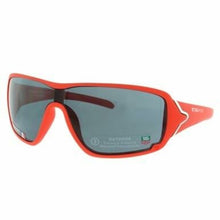 Load image into Gallery viewer, TAG Heuer 9201-107 Team USA Racer Red Shield Grey Lens Wrap Sunglasses